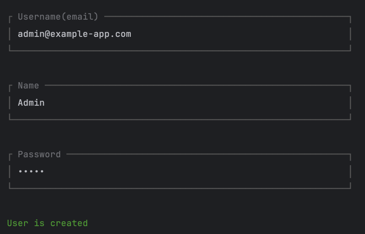 make-user